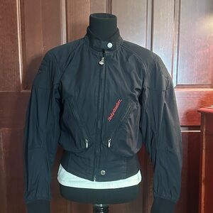 Harley Davidson bomber style riding jacket.